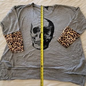 Torrid skull sweater
